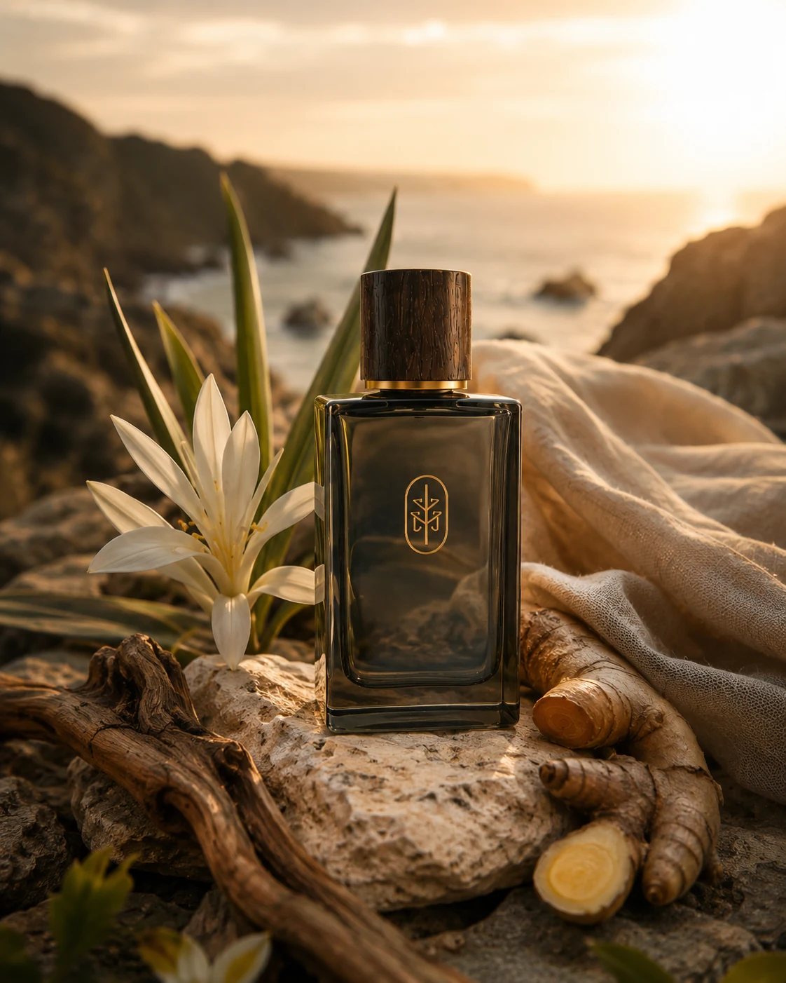 Entrancia Islands bottle in warm coastal light